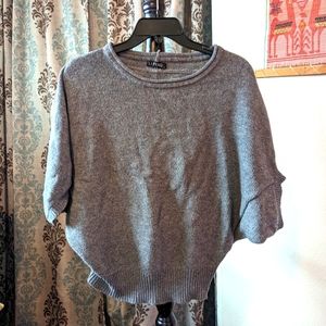 LI PENG gray sweater